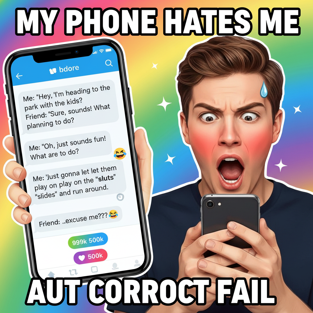 Autocorrect changing 'I'm coming' to 'I'm communist.' My boss is gonna love this.