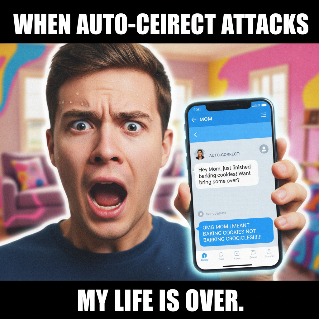 Autocorrect just told my mom I'm 'getting married to a duck.' Send help.