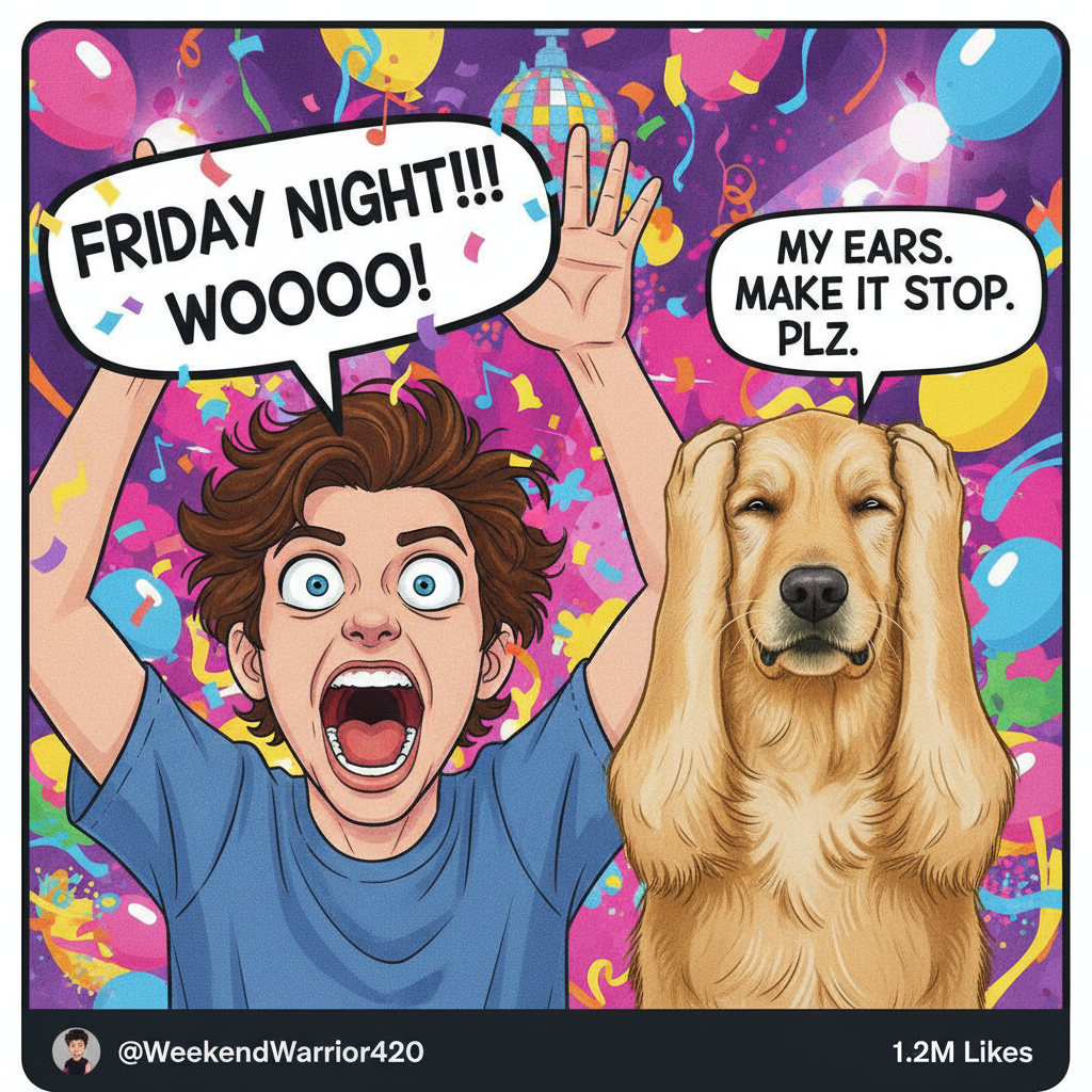 My team won. I just screamed so loud my dog thinks the world is ending. Worth it.