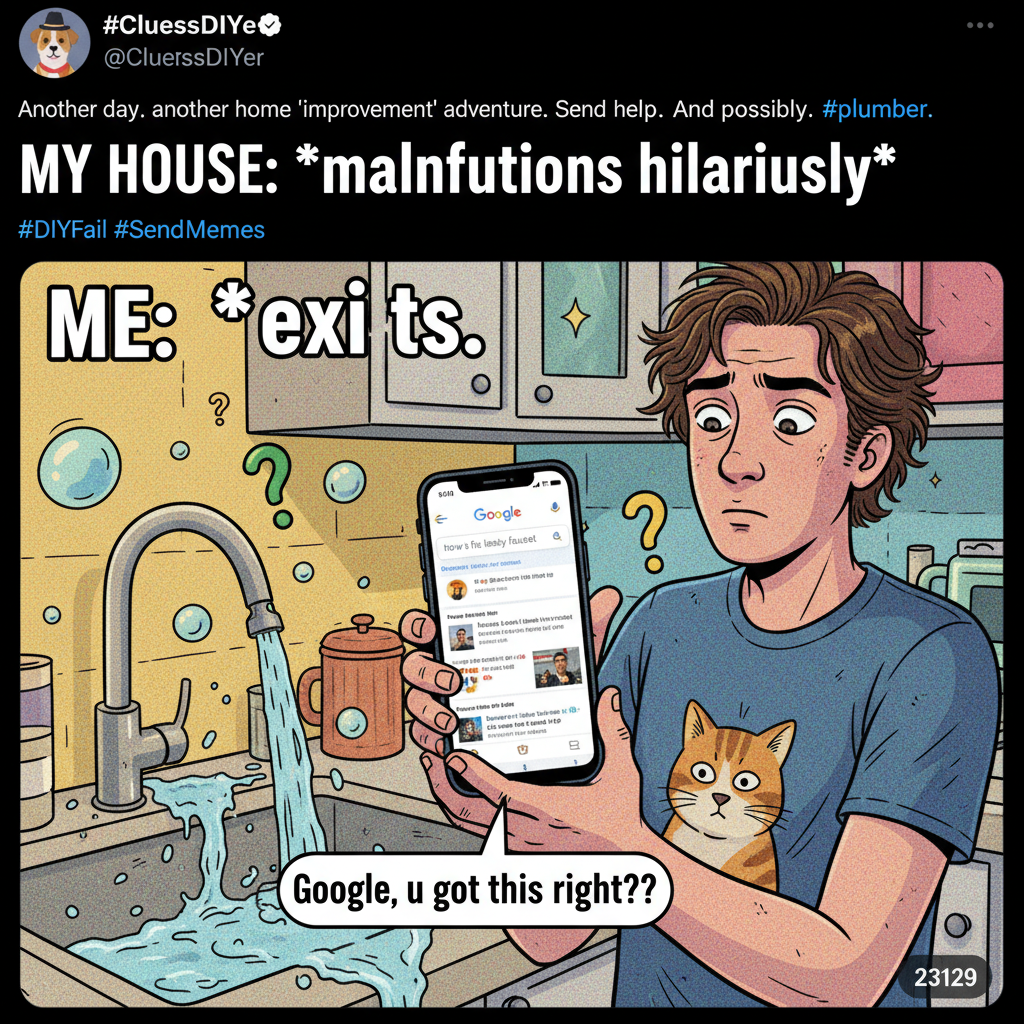 Adulting is just constantly googling 'how to fix [basic household item]' and hoping for the best.