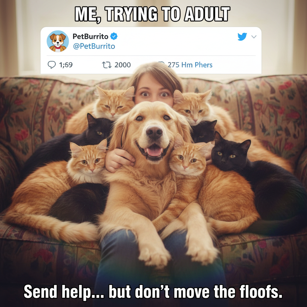 My pet thinks 'personal space' is a myth invented by humans. Can confirm.