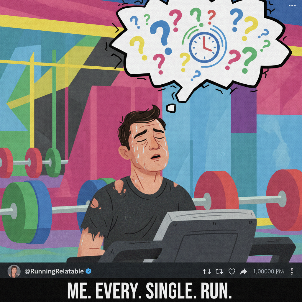 My gym routine: 10 mins working out, 50 mins questioning all my life choices. #FitnessGoals