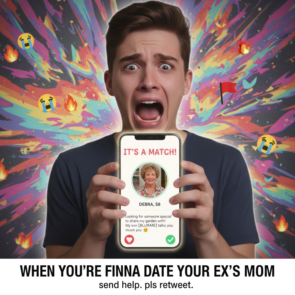 Matched with my ex's mom on a dating app. I need to move to a new continent.