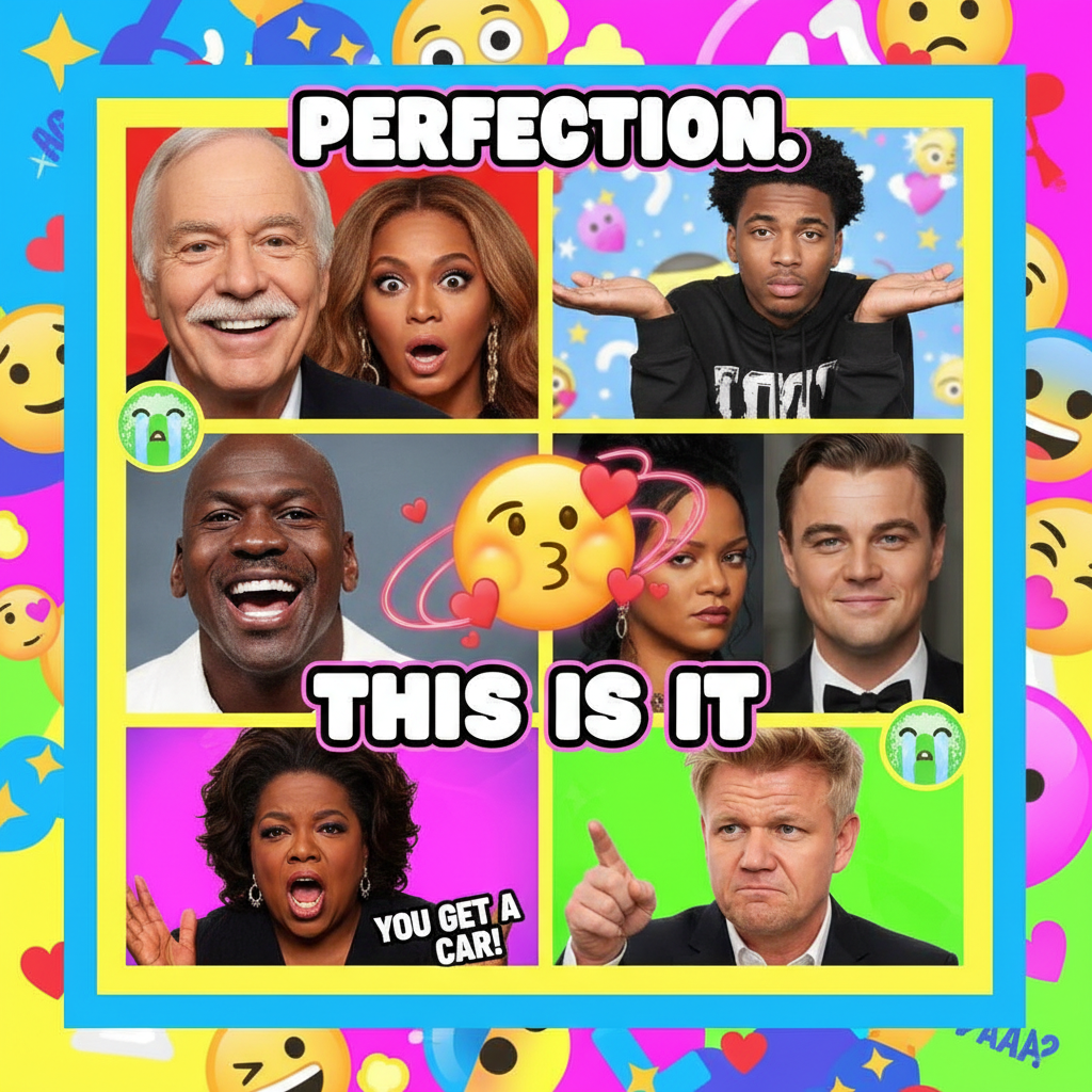 When you see your fave celeb's reaction meme for the first time. It's art.