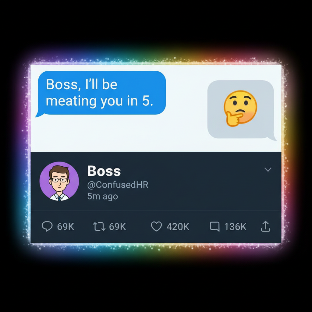 My phone autocorrected 'meeting' to 'meating'. My boss is now very confused.