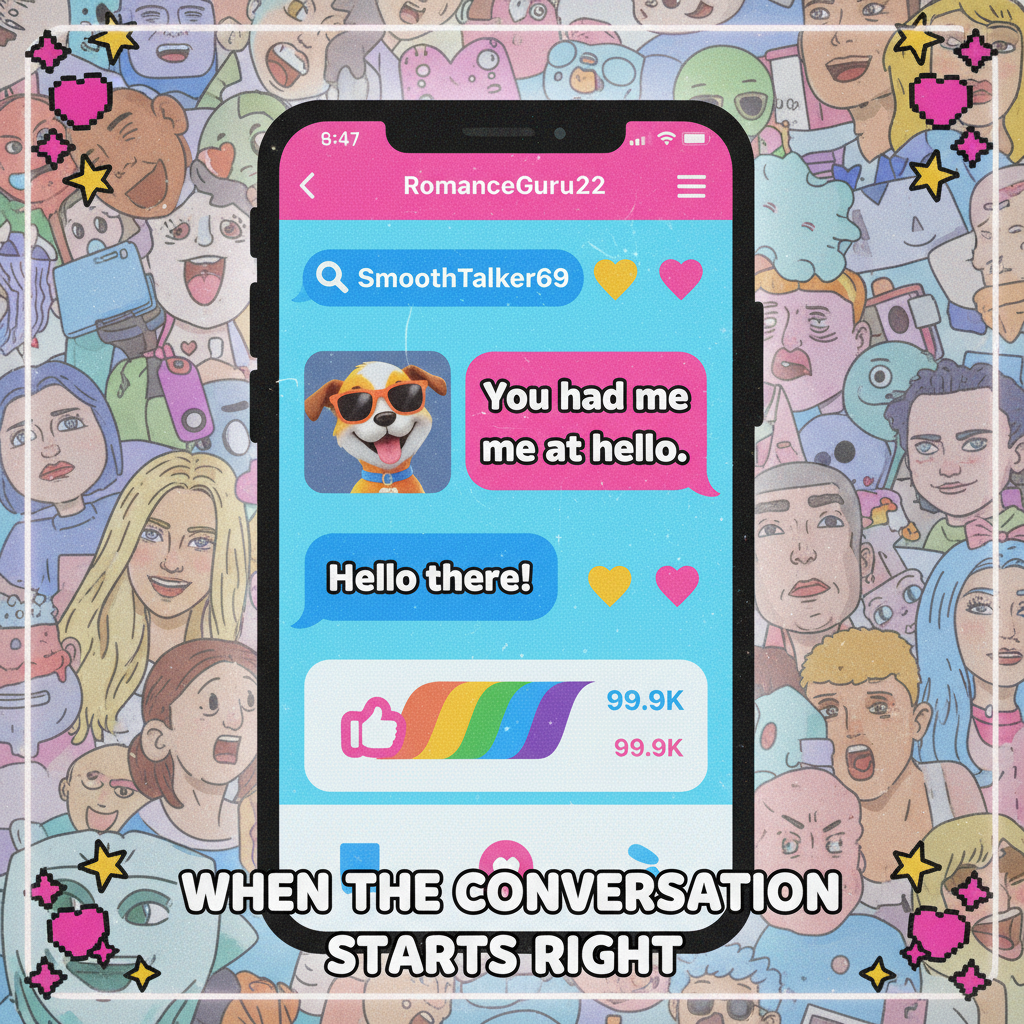 Matched with someone who only communicates in movie quotes. Send help.