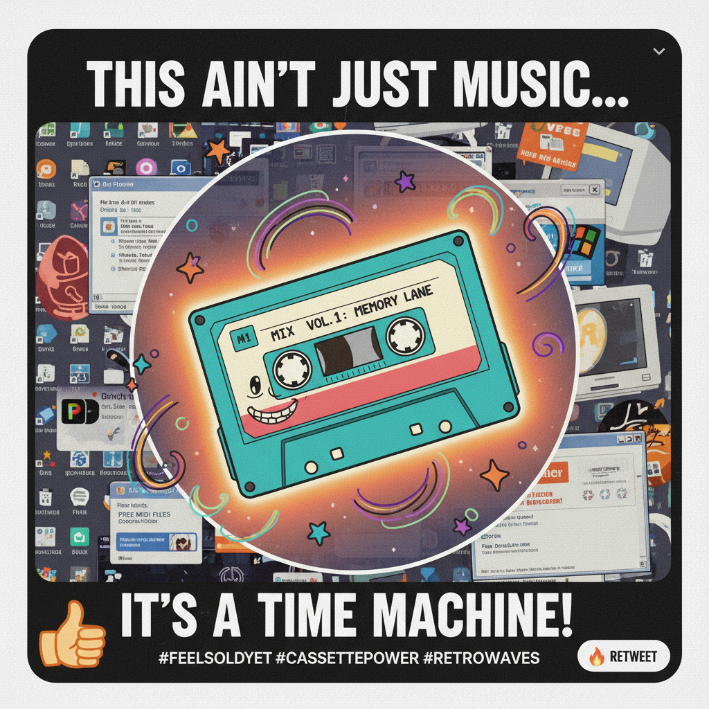 Hearing that one song from my childhood and suddenly I'm 8 years old again.