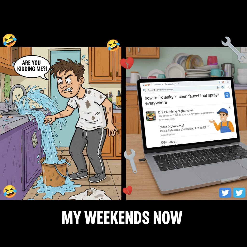 Adulting is just Googling 'how to fix [basic household item]' every other day.