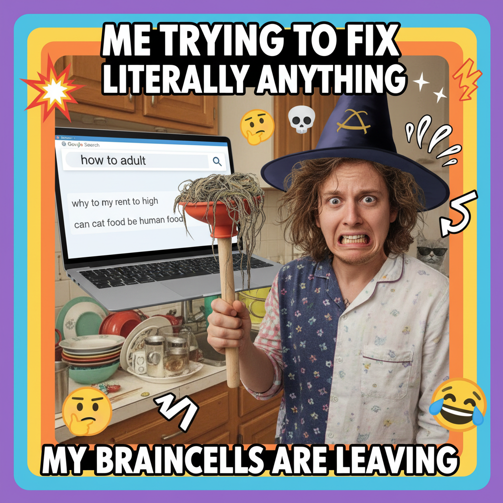 Adulting is just Googling 'how to fix a [basic household item]' every other day.