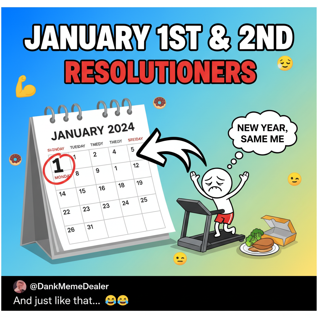 My New Year's resolution lasted until January 2nd. That's a new record!