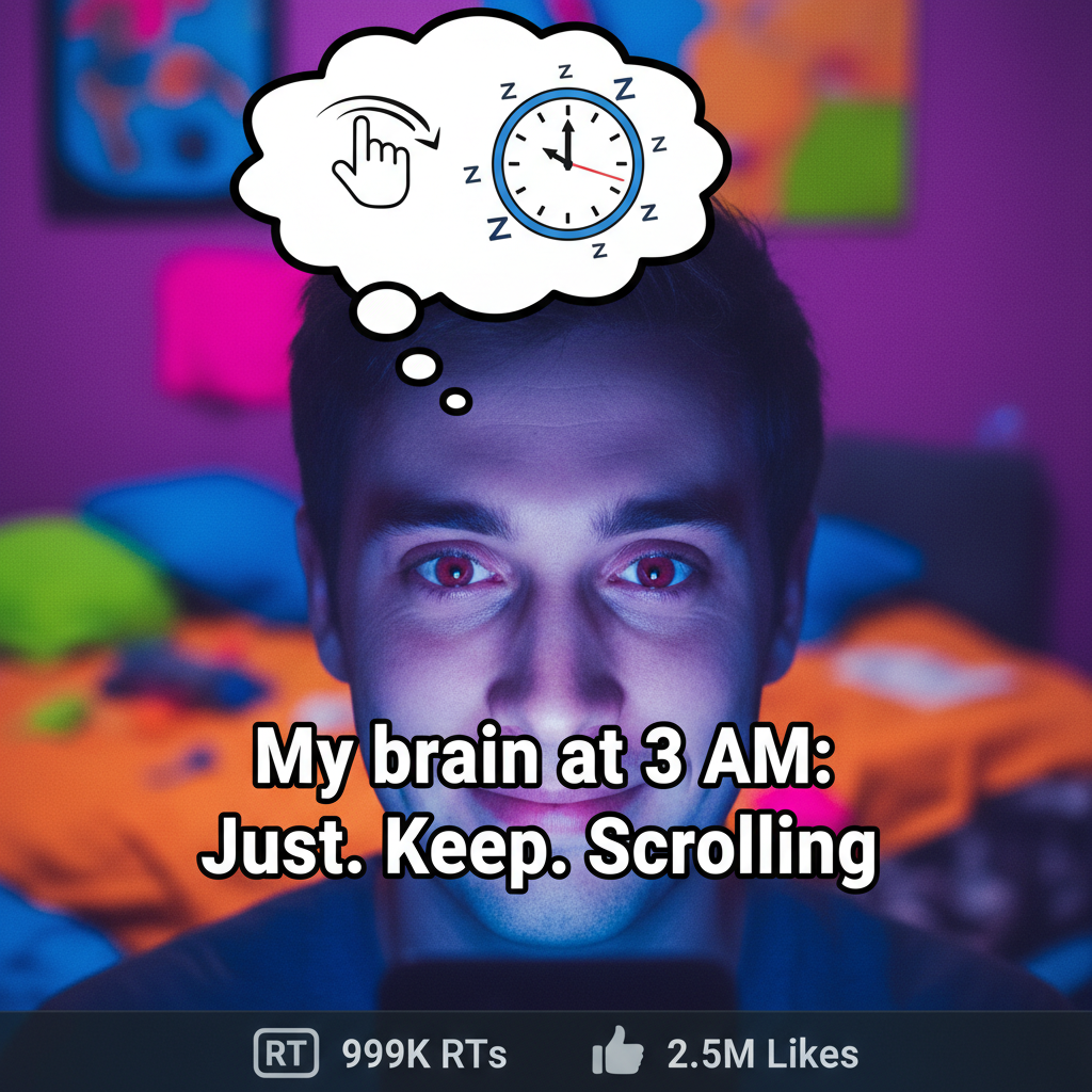 My screen time report is basically a memoir of my life. Send help, I can't stop scrolling.