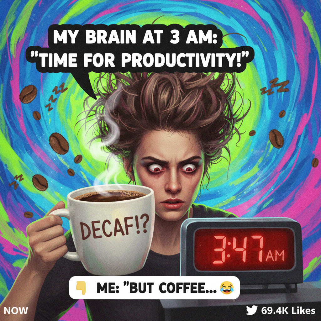 My blood type is coffee. My personality type is 'don't talk to me until I've had coffee.'