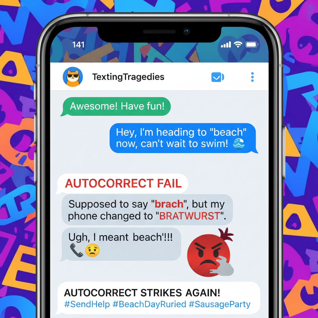 Autocorrect changing 'duck' to 'f*ck' for the 100th time. My phone is trying to get me fired.