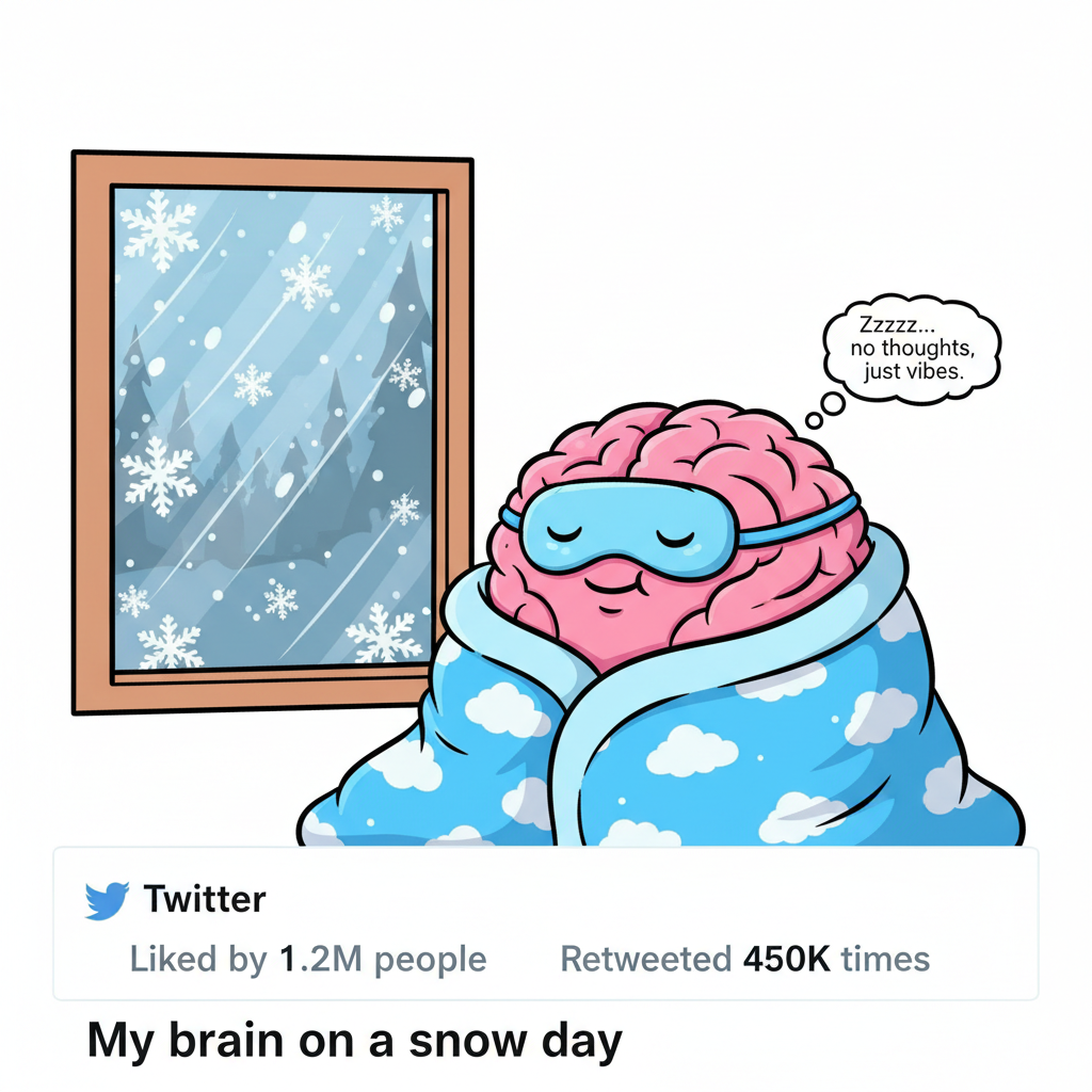 My brain cells during seasonal depression: *hibernating until further notice*