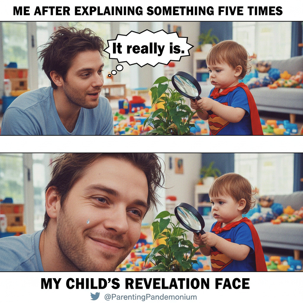 My kid just asked if 'adulting' was a superpower. Yes, sweetie. Yes, it is.