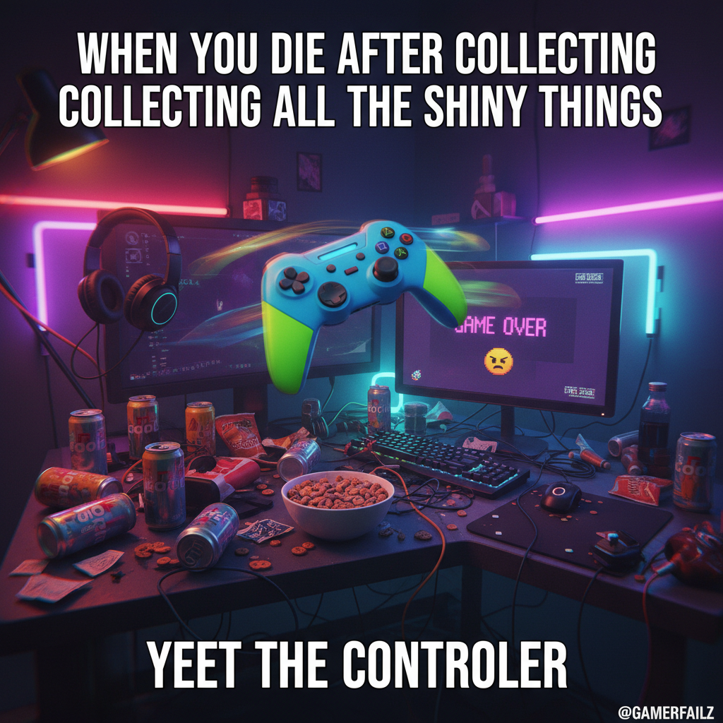 My controller just did a PhD in gravity after I lost to a level 1 bot. Send help.