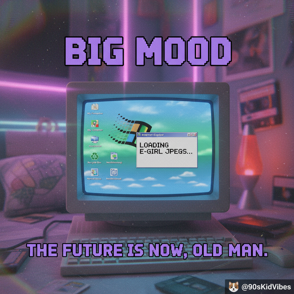 Hearing the Windows 95 startup sound just unlocked 10 years of core memories.