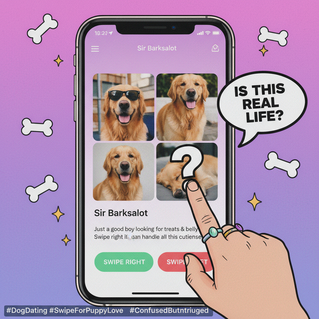 Matched with someone who only uses their pet's pics. Is it a date or a pet adoption interview?