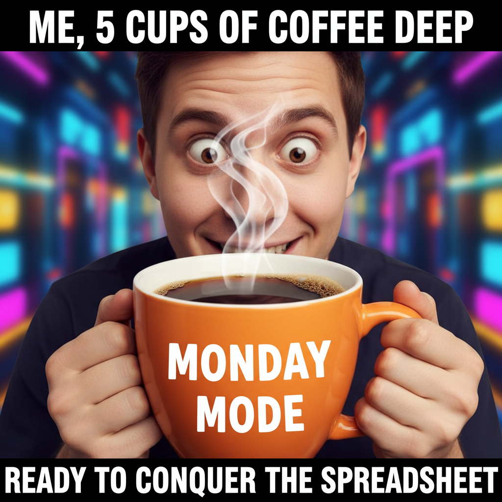 My blood type is coffee. My personality type is 'needs more coffee.'