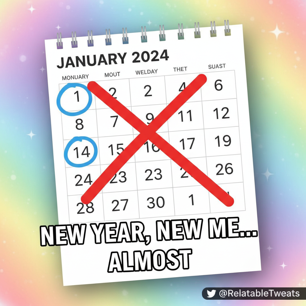 My New Year's resolution lasted 3 days. Pretty sure that's a new record for me.