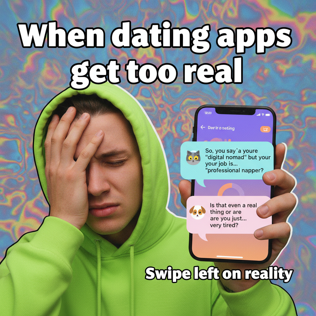 My dating app bio says 'fluent in sarcasm' and I still get 'what's sarcasm?' texts. The struggle is real.