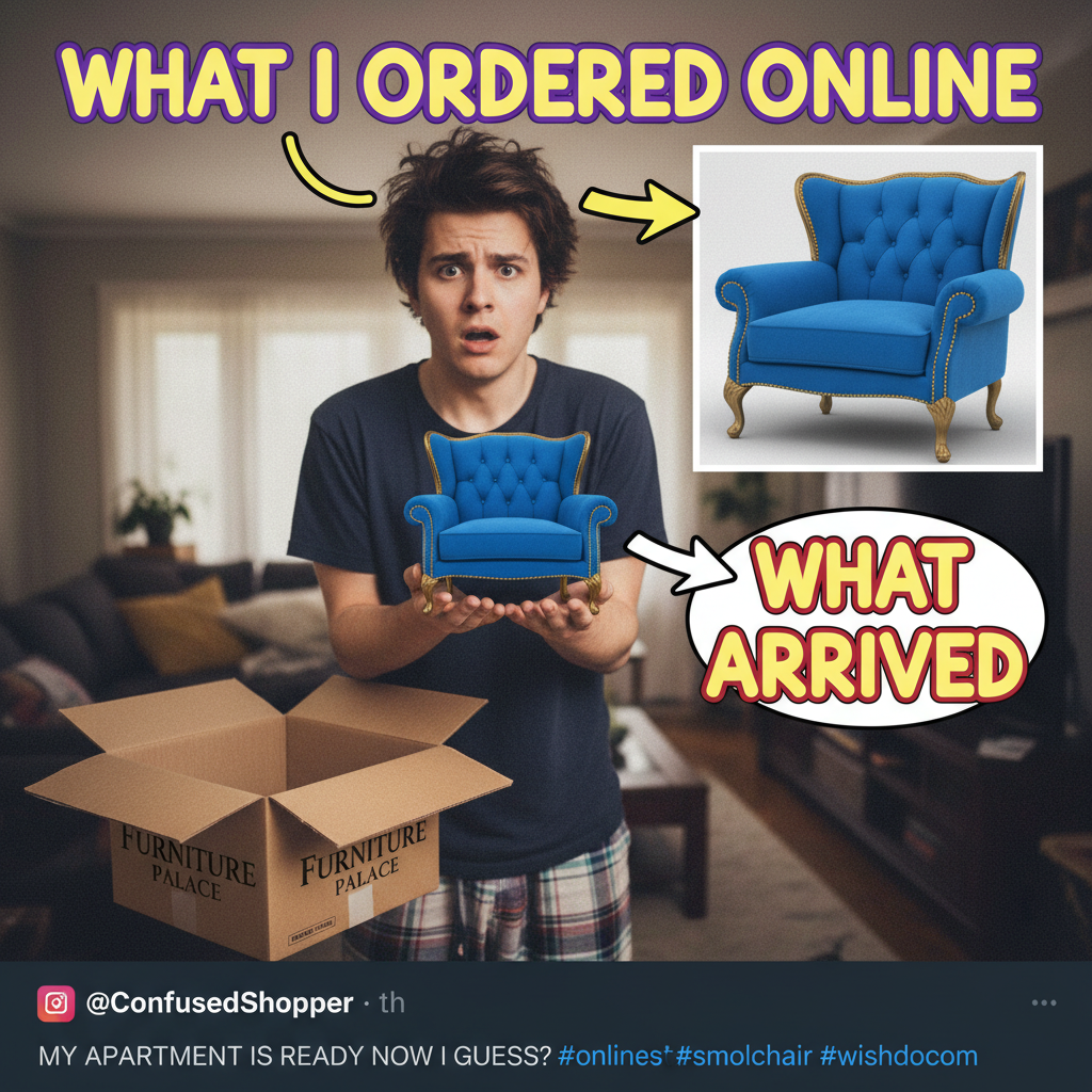 Me: 'I need this!' *adds to cart* Package arrives: 'What even IS this?' #OnlineShoppingRegrets