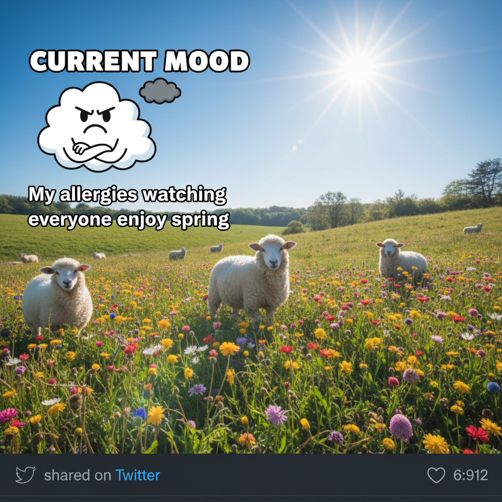 It's 70 degrees and sunny. Someone, somewhere, is still complaining it's too hot/cold.