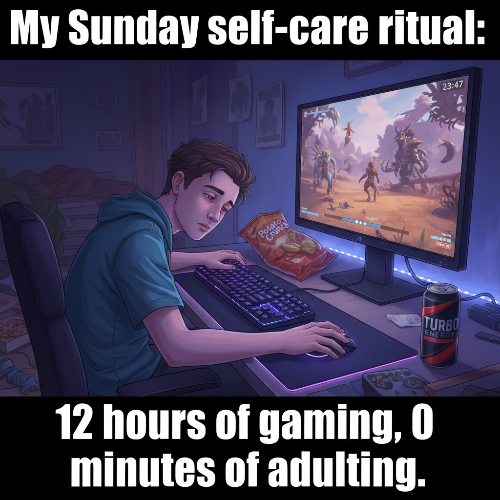 My Sunday 'self-care' is just procrastinating adulting until the last possible second