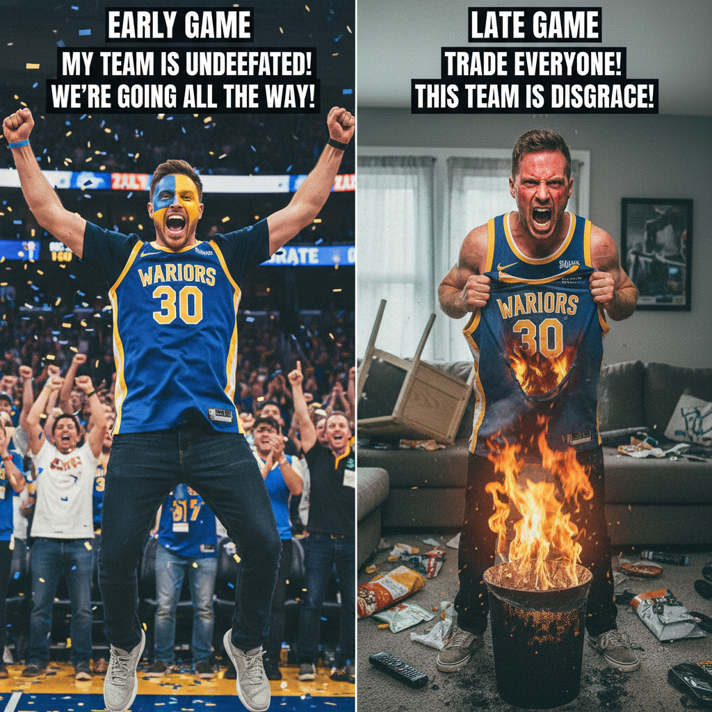 My team won, I'm getting a tattoo. My team lost, I'm burning my jersey. There is no middle ground.