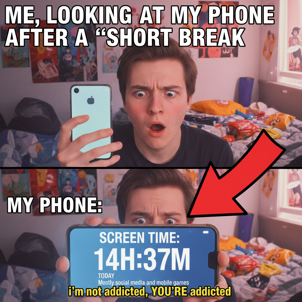 My screen time report is basically a memoir of my life. Send help.