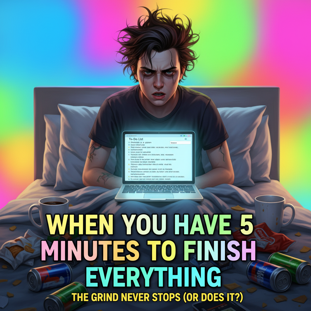 My WFH 'office' is just my bed with a laptop on my stomach. Productivity: 10/10, Back pain: 100/10.