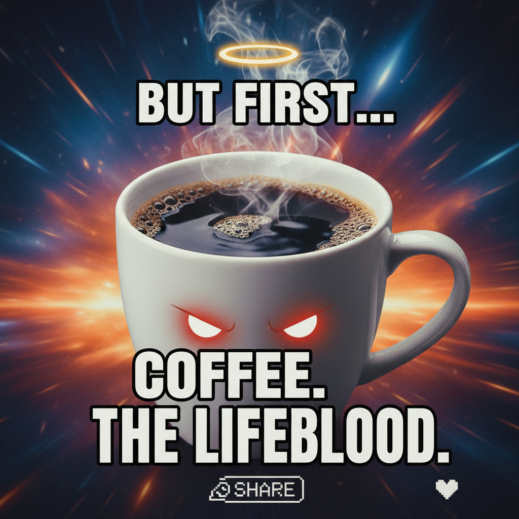My blood type is now officially 'espresso.' Don't talk to me before my second cup.