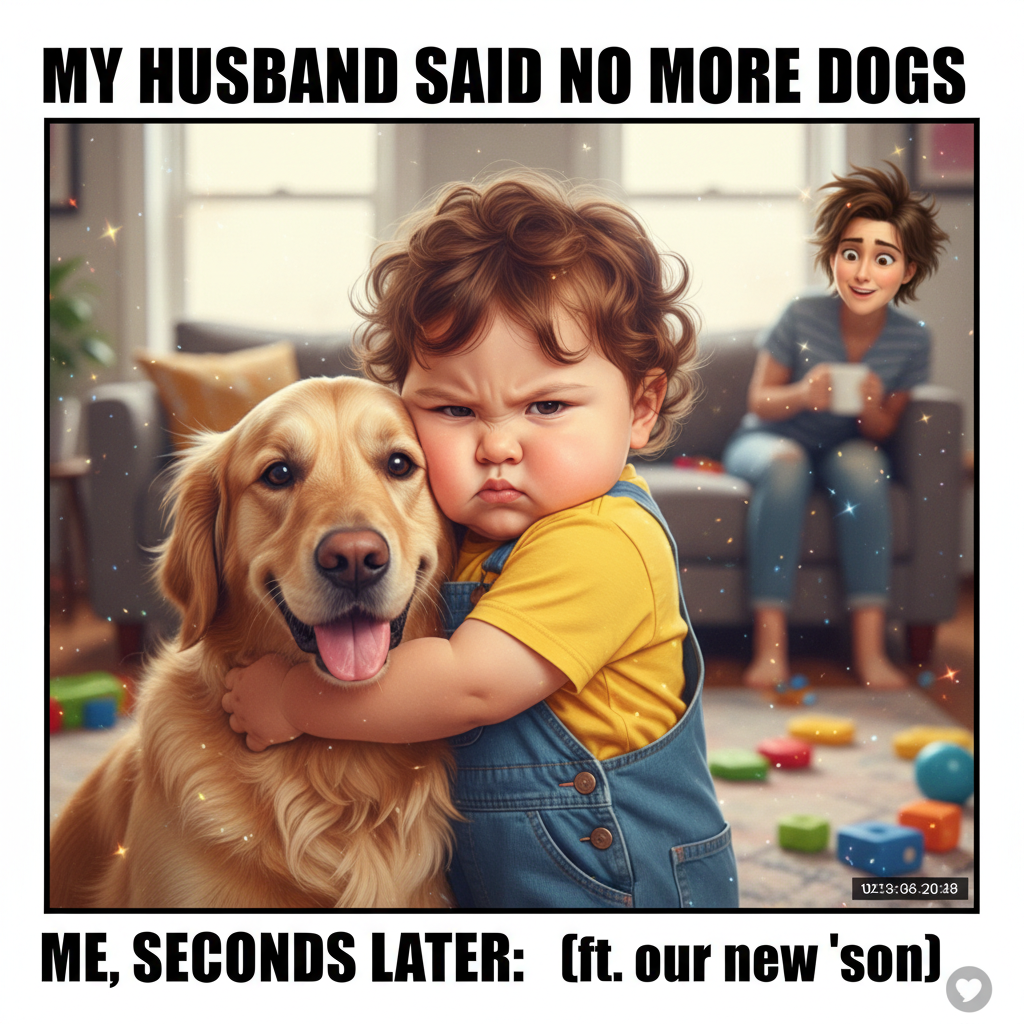 My toddler just asked if she can 'marry the dog.' I think I need a nap. Or a stronger coffee.