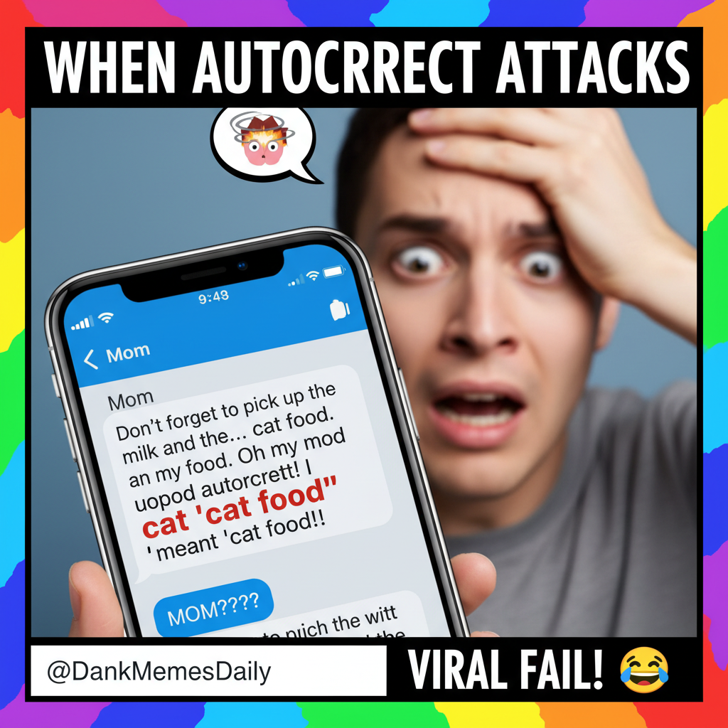 Autocorrect just changed 'meeting' to 'meating'. My boss thinks I'm a cannibal. Send help.