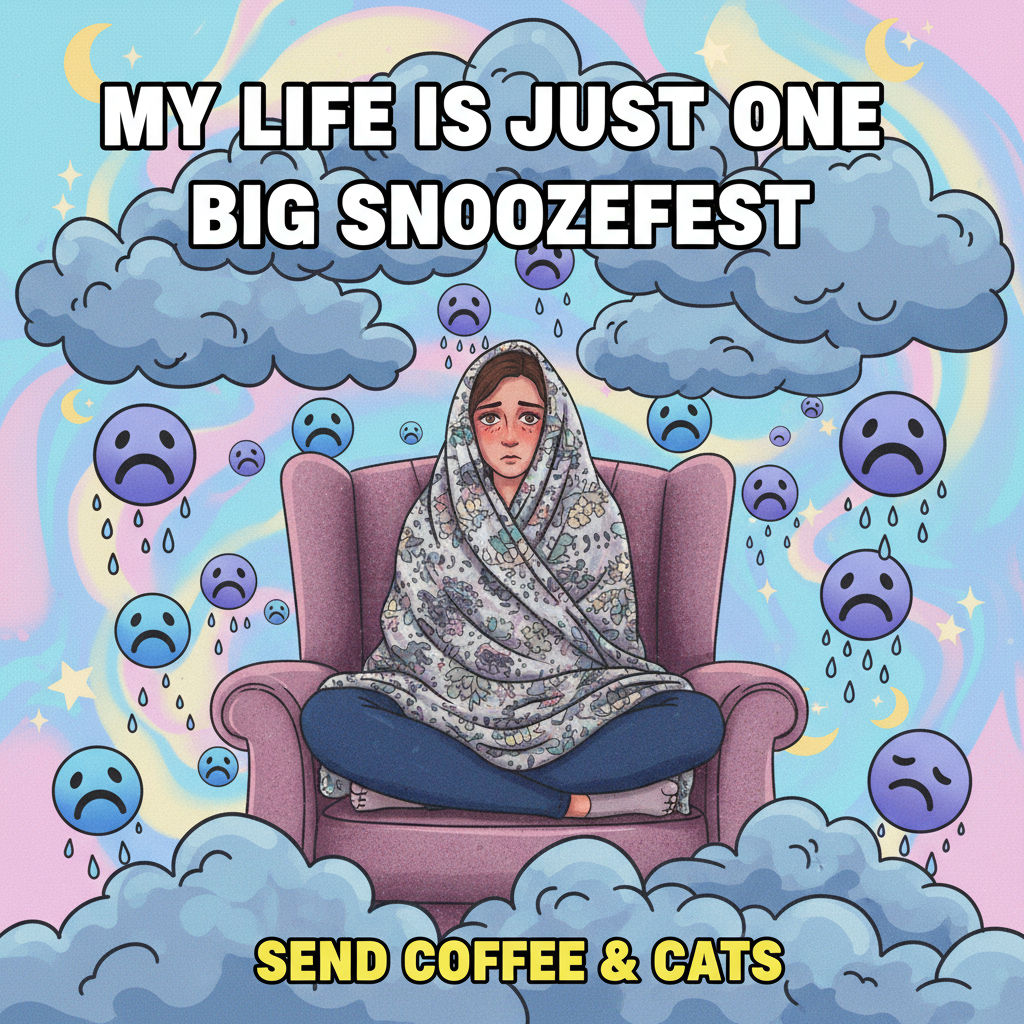 My seasonal depression has a seasonal depression. It's layers of sad now.