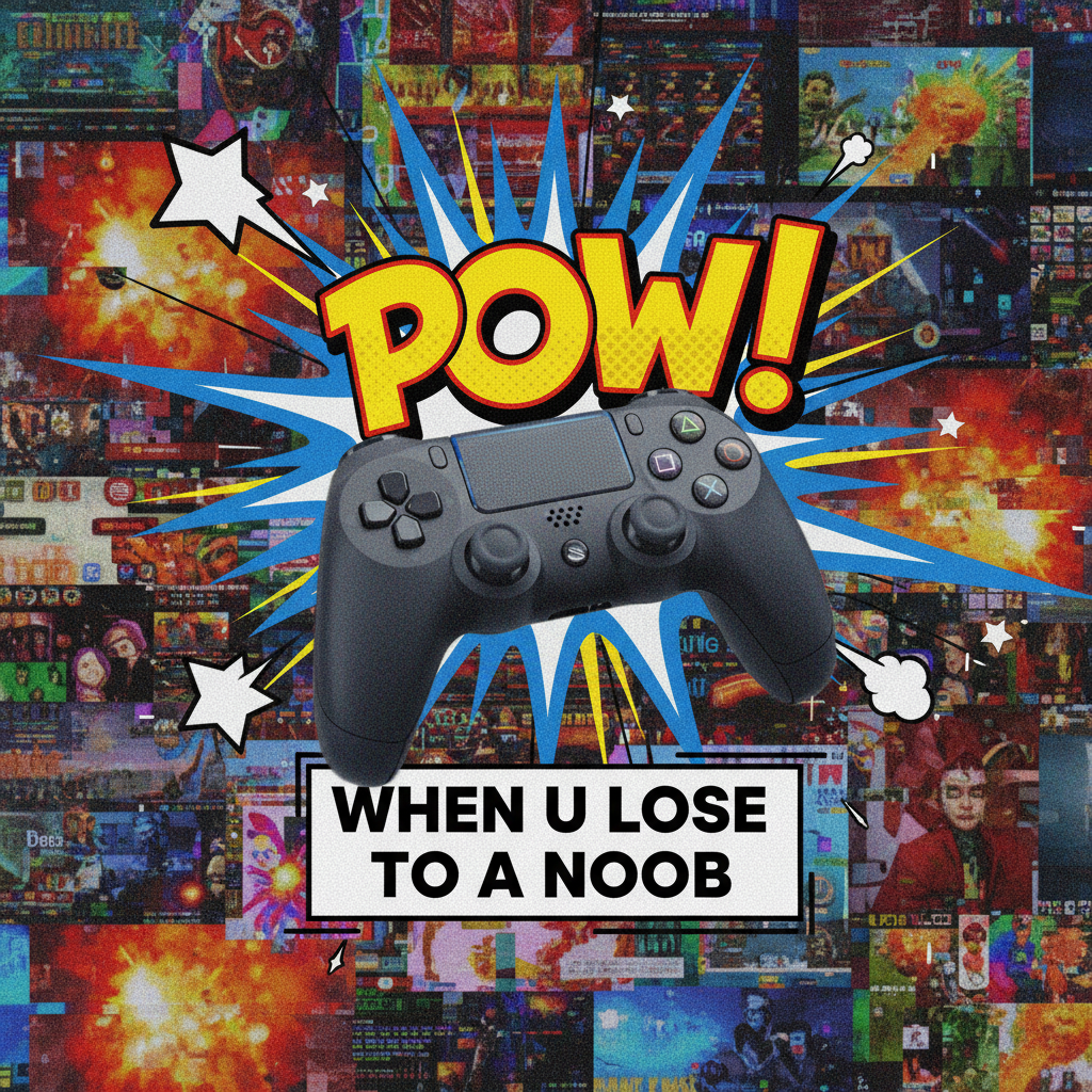 My controller just flew across the room. It wasn't my fault. The game cheated.