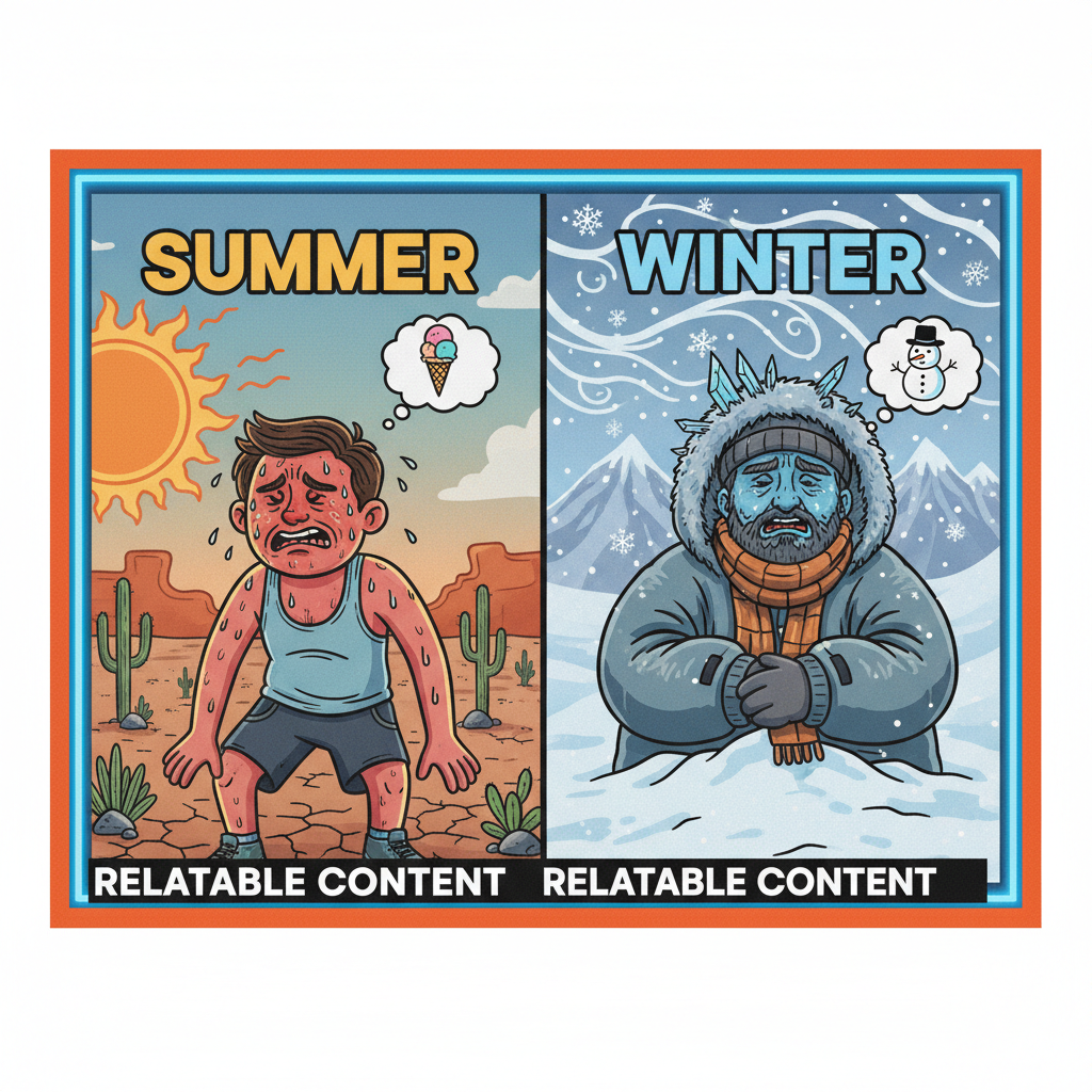 It's 75°F in February and I'm still complaining. Send help (and snow). ☀️🌨️