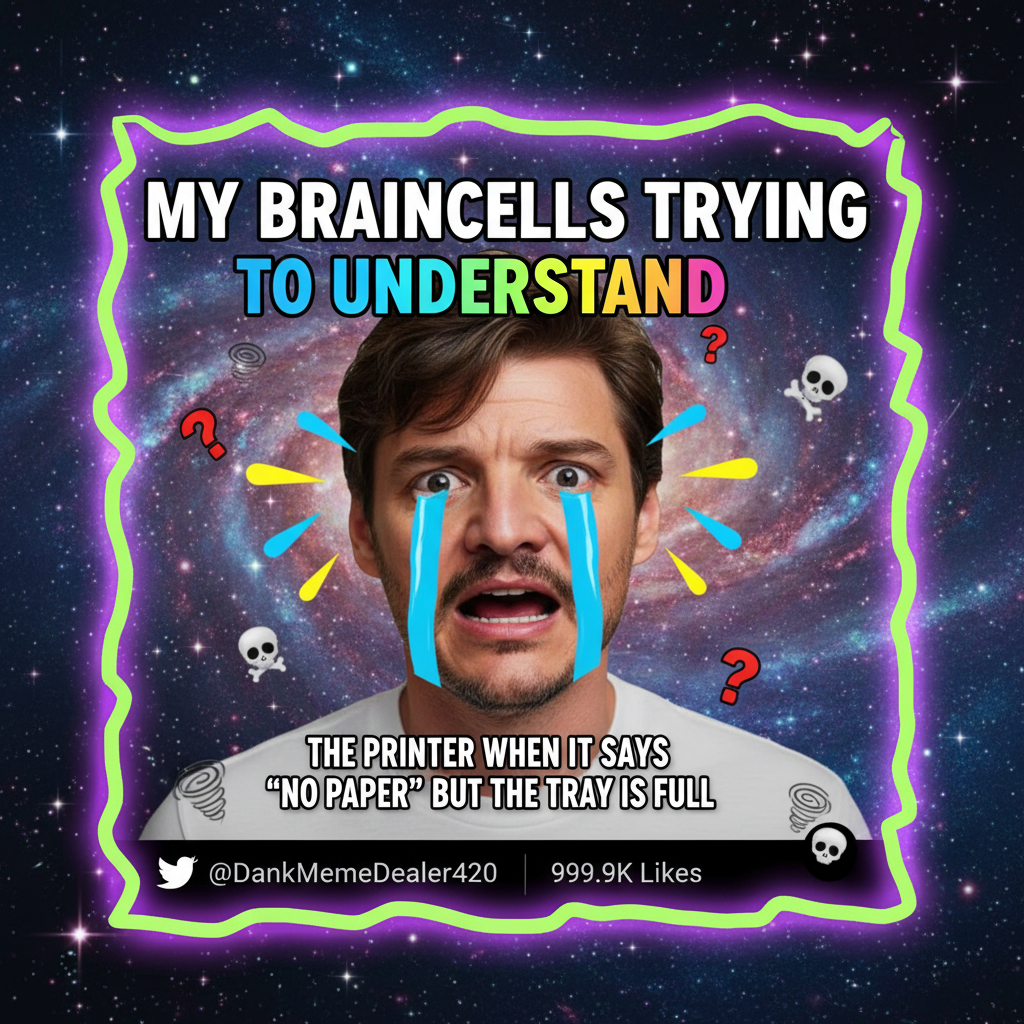 Me reacting to literally any minor inconvenience. (See attached GIF)