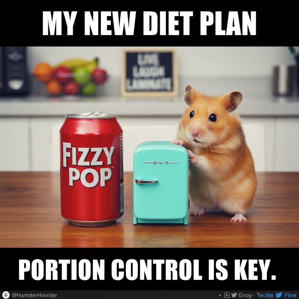 Ordered a 'mini fridge' online. Got a fridge for an actual mini. My hamster is thrilled.