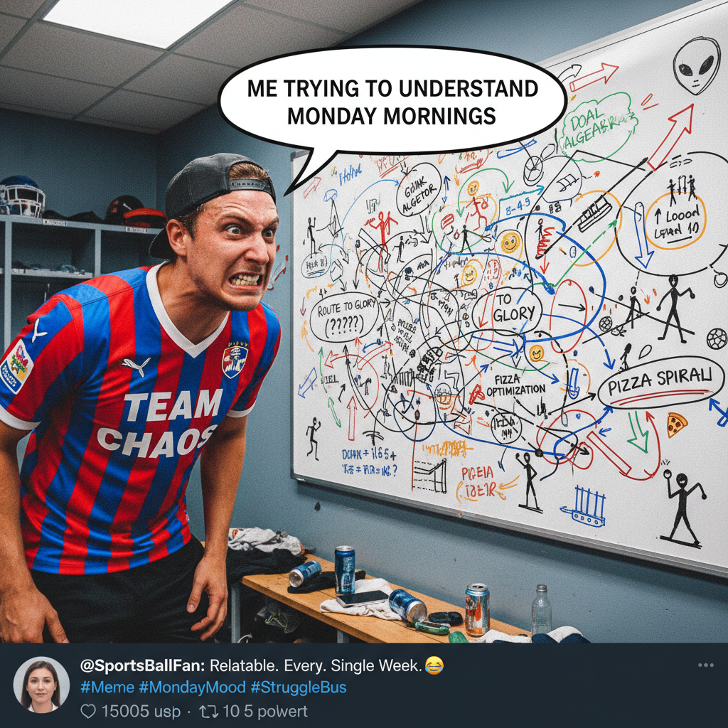 My team loses one game and I'm already planning a full organizational restructure.