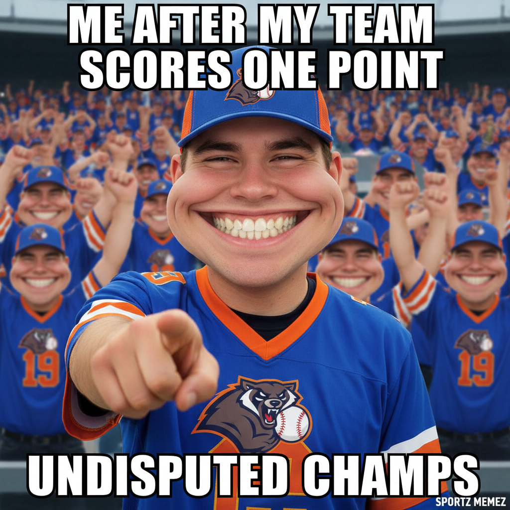 My team won. I will now spend 3 days telling everyone they're wrong about everything.