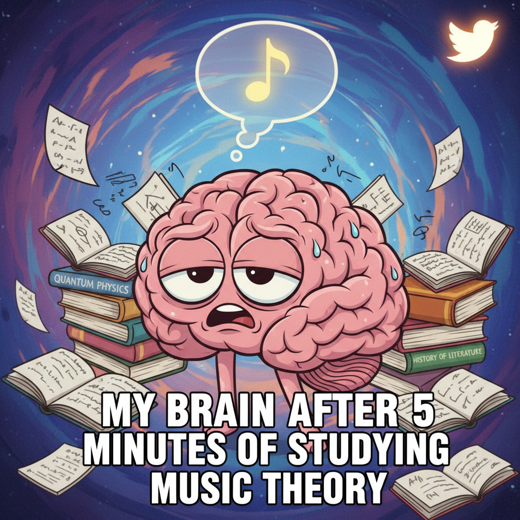 My brain during exam season: *elevator music*.