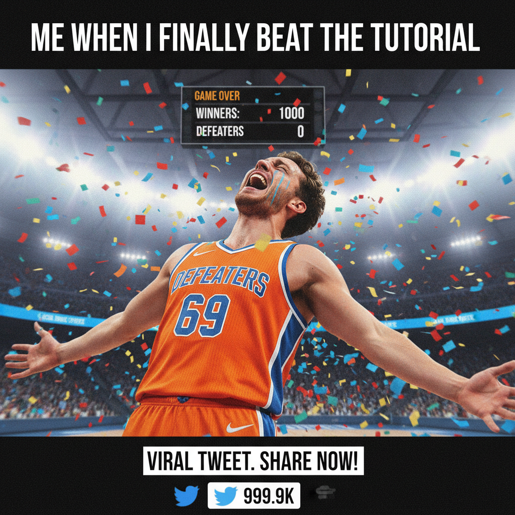 My team won by 1 point and I'm already planning the victory parade. It's Tuesday.