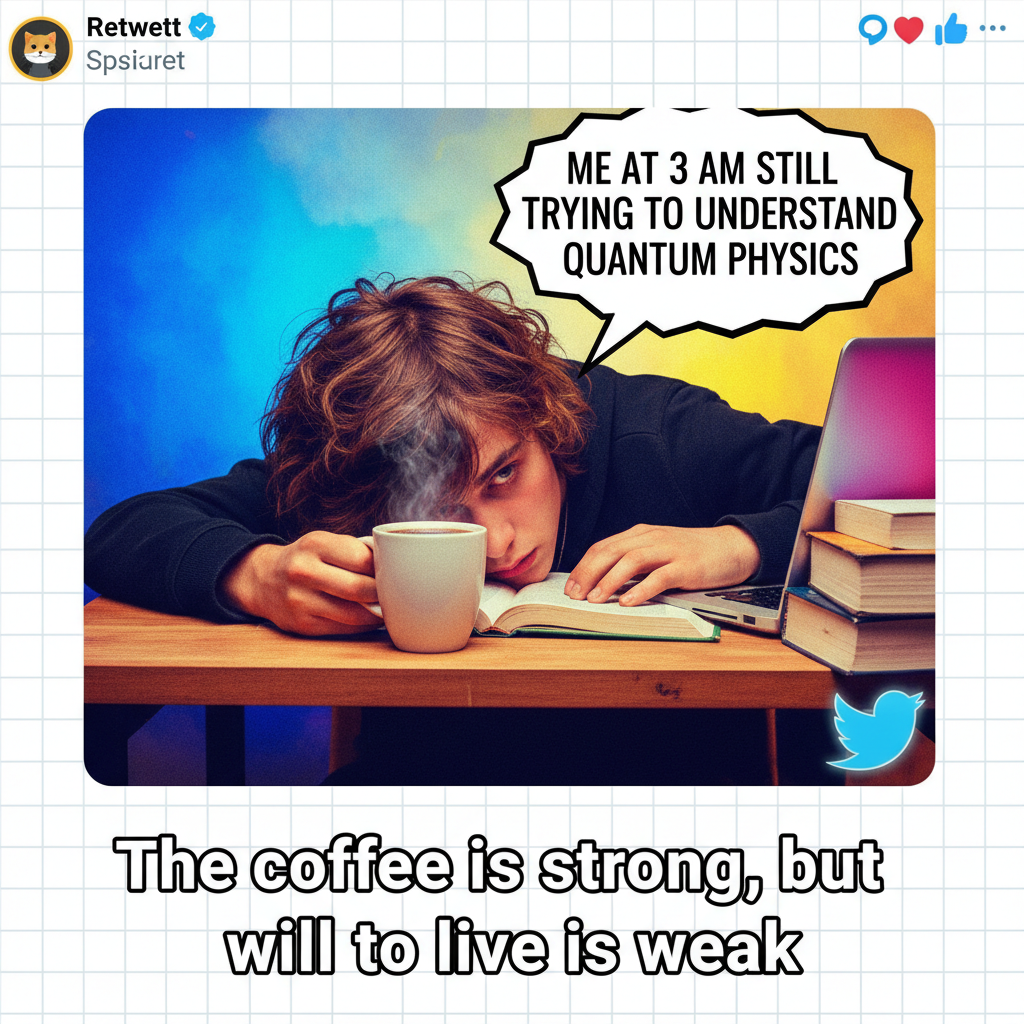My brain on Monday morning: 'Did I actually sleep, or just press snooze for 8 hours?'
