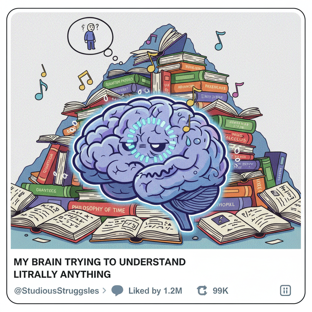 My brain cells during exam season: *elevator music*.