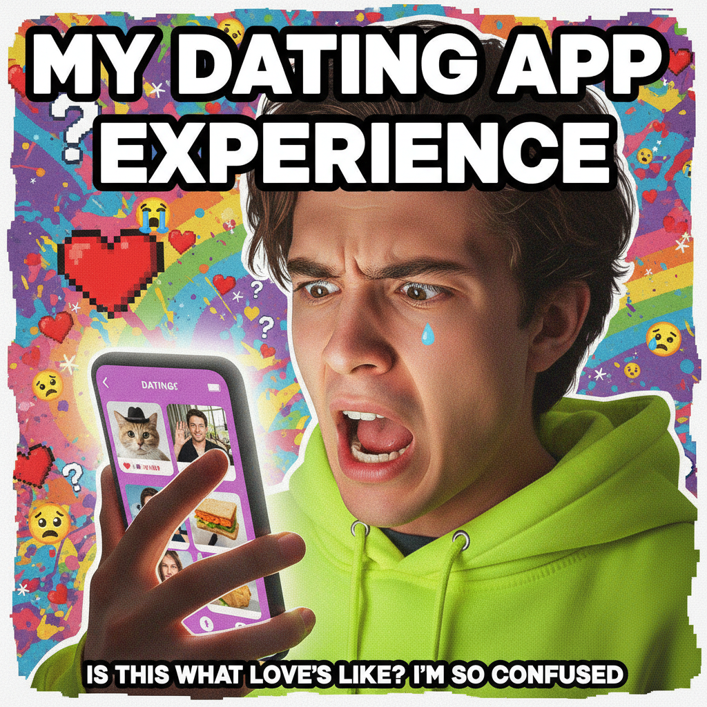 Dating apps: where 'adventurous' means they once ate sushi, and 'good listener' means they waited for you to finish.