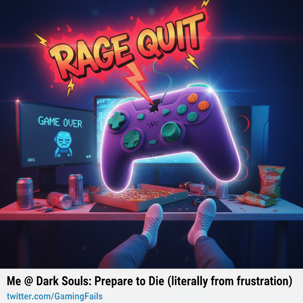 My controller just flew across the room. It wasn't me, it was the lag.