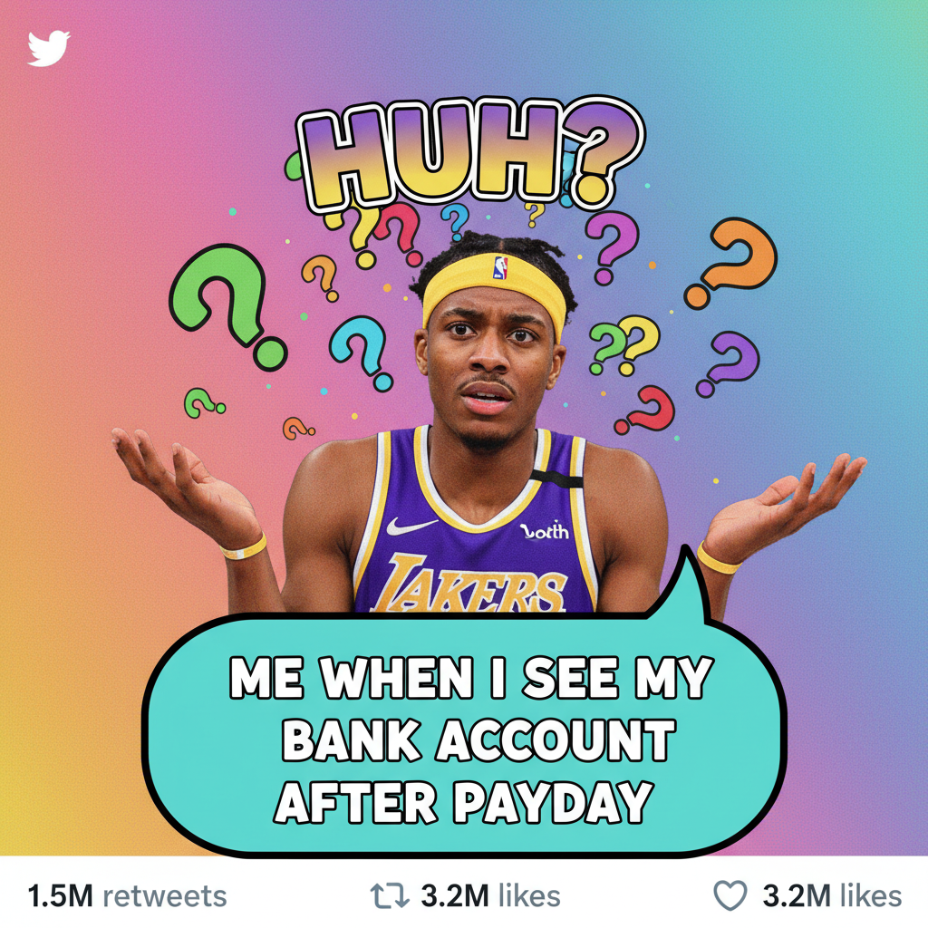 Me trying to understand the latest internet drama: *insert confused blinking Nick Young meme*