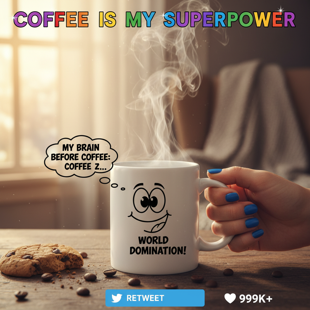 My blood type is coffee. My personality is also coffee. #CoffeeAddict