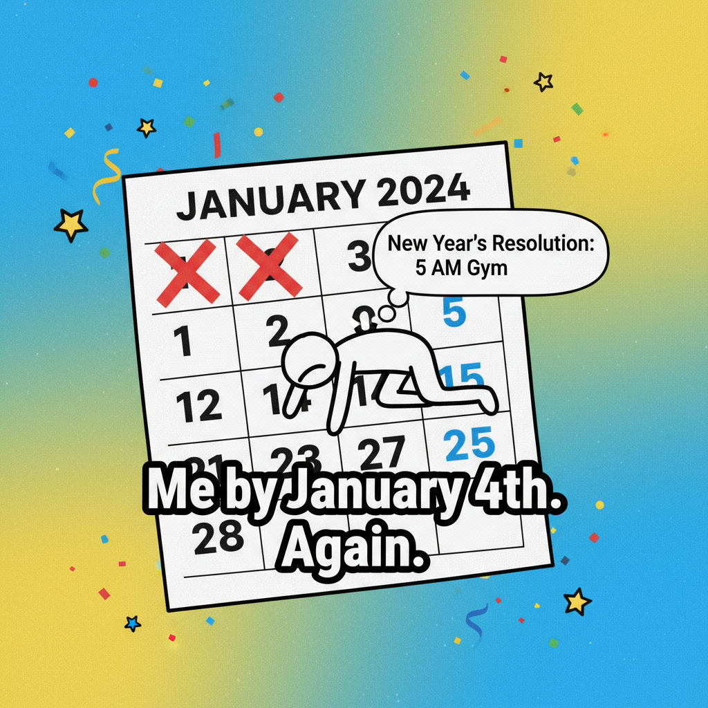 My New Year's resolution lasted until January 2nd. New record!